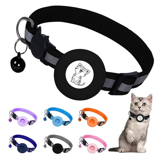 Reflective Airtag Tracker Collar for Cats