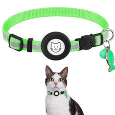 Reflective Airtag Tracker Collar for Cats